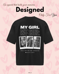 MY GIRL Personalized T-Shirt | Custom Couple Memory Streetwear Tee