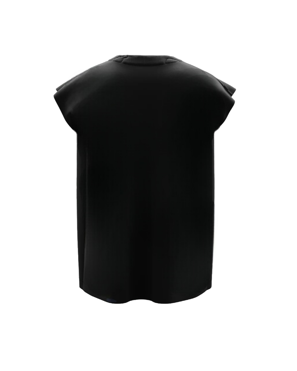 Oversized Black Gym Vest – Drip Design | Premium Cotton Sleeveless