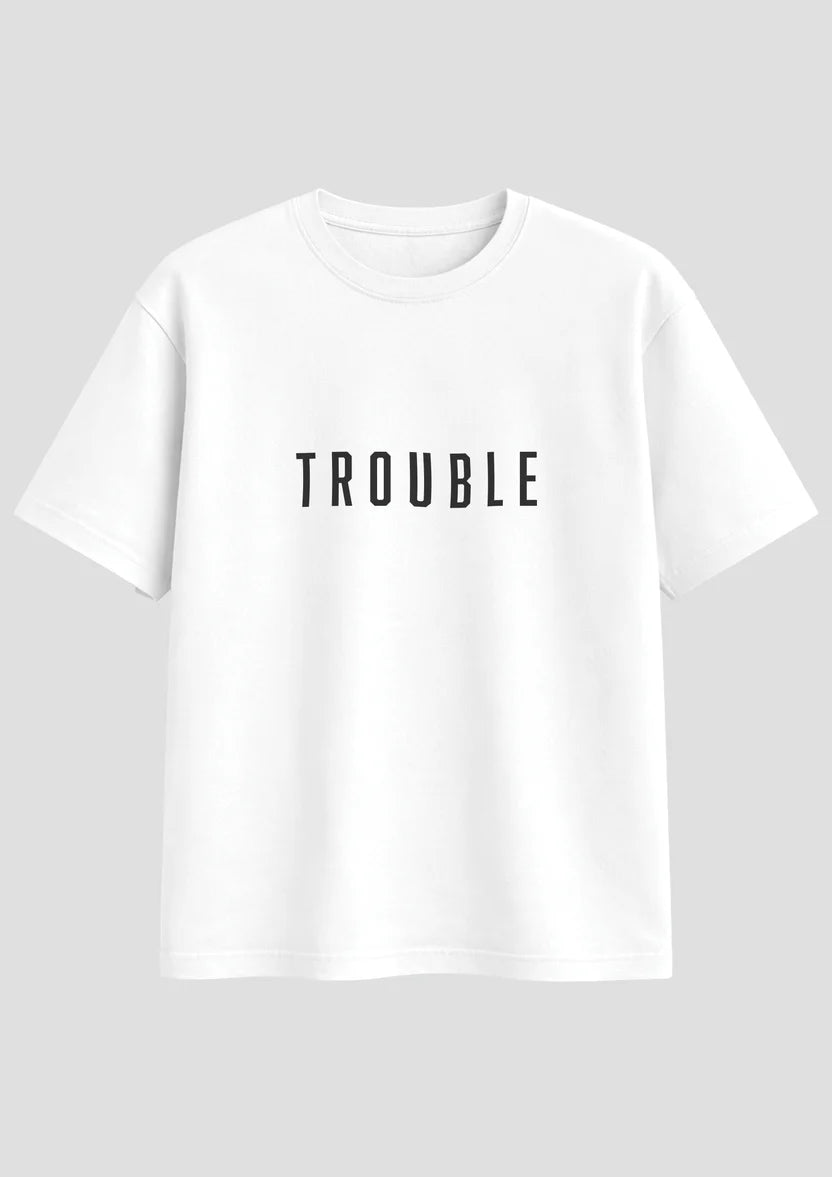 Couple T-Shirt Set – Where I Go Trouble Follows | Matching Funny Couple Tees