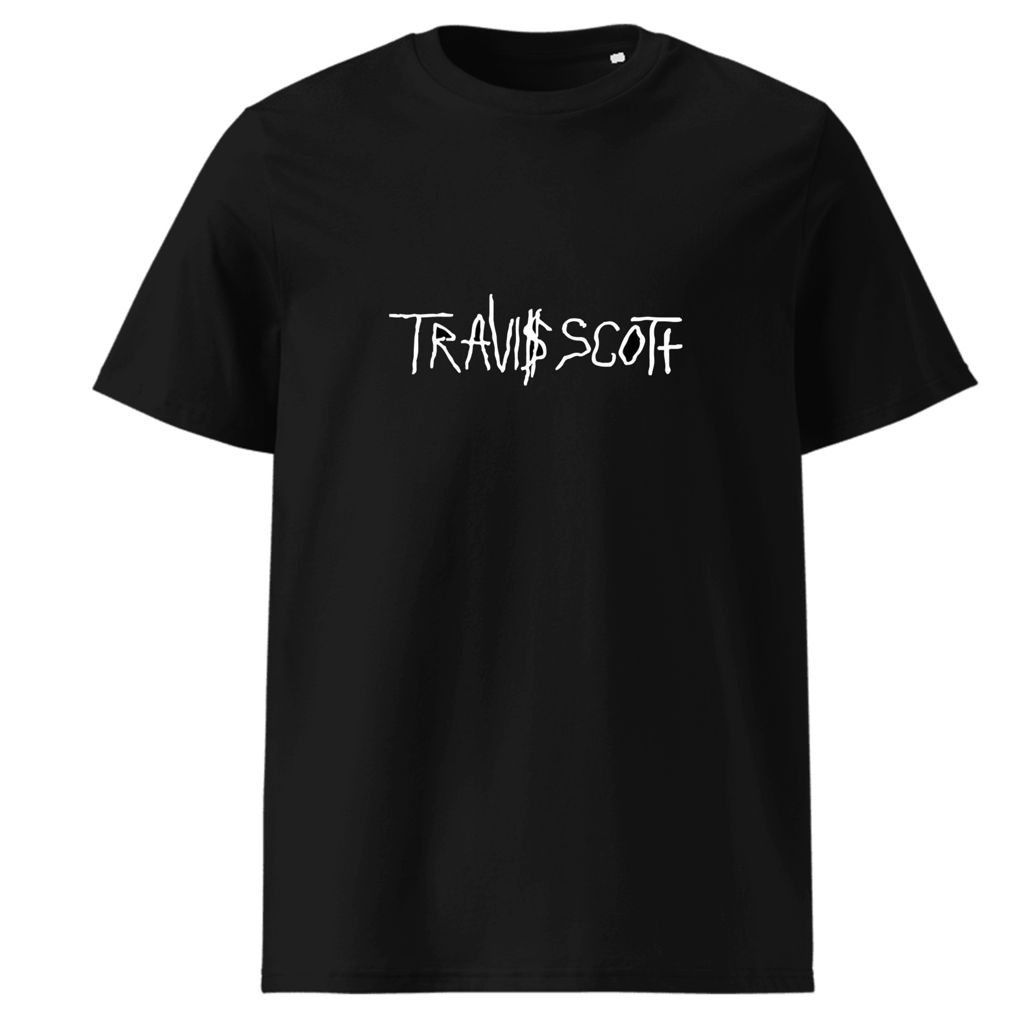 Travis Scott My Eyes Oversized Collage Tee – Black Cotton