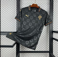 Portugal Black Jersey 2024/25 | Portugal National Team Football Shirt | Puma Soccer Jersey | Portugal Away Kit