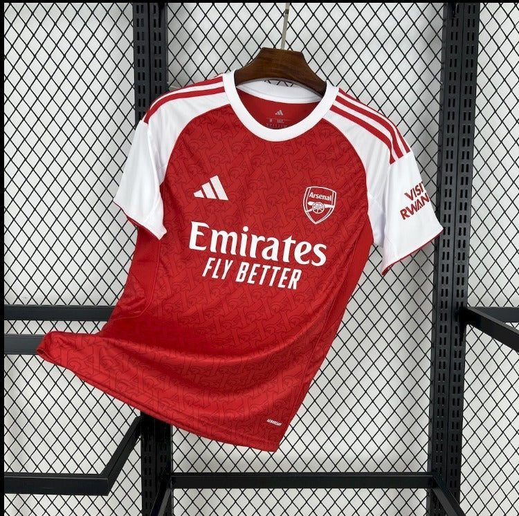 Red & White Home Style Football Jersey – Fan Edition