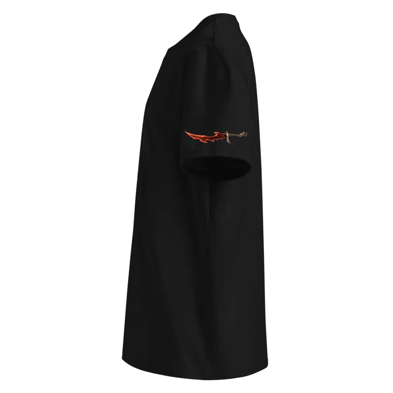 Arise Oversized Black T-Shirt – Solo Leveling Anime Graphic