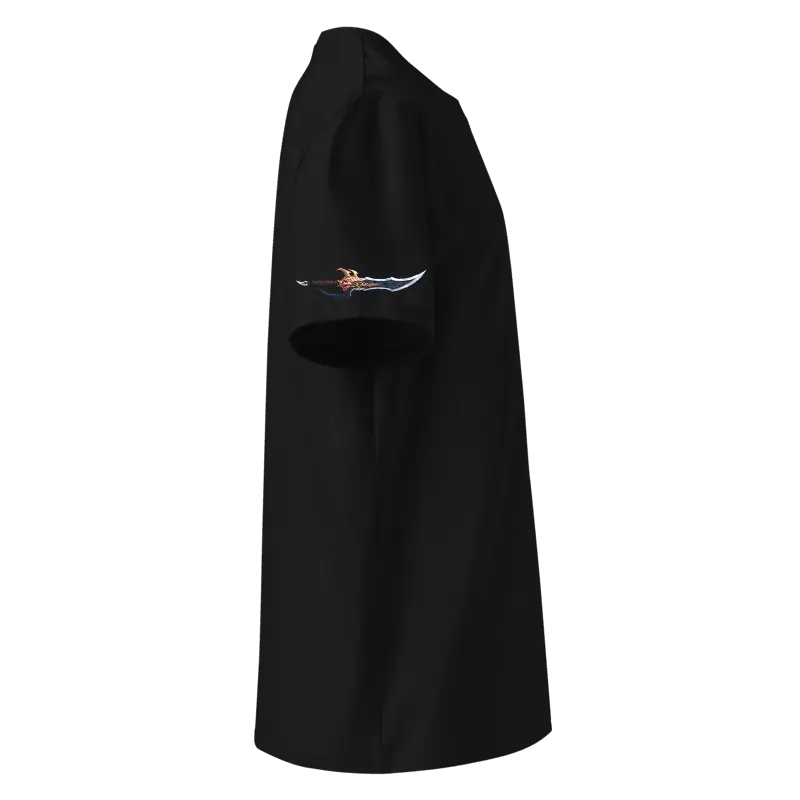 Arise Oversized Black T-Shirt – Solo Leveling Anime Graphic