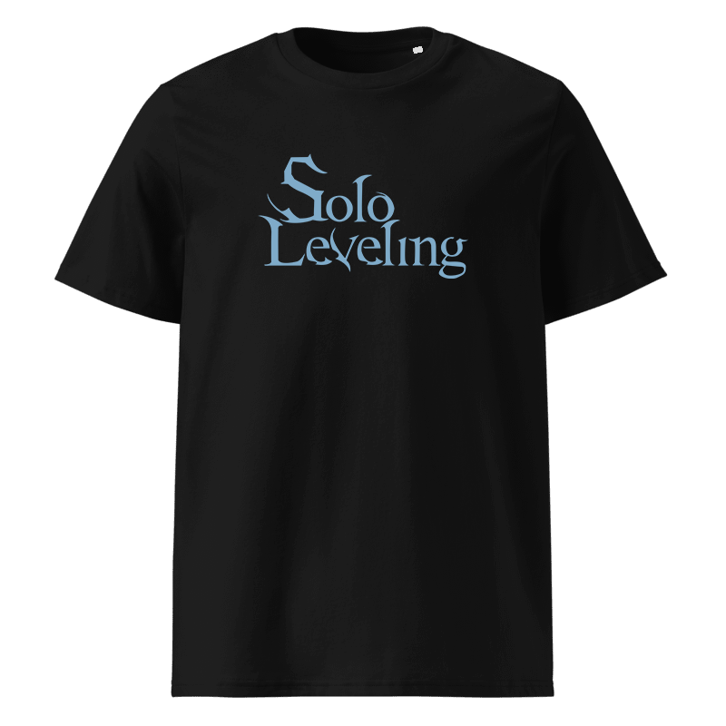 Solo Leveling Oversized Black T-Shirt – Anime Graphic Print